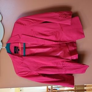 Pink 3/4 Sleeve Blazer Size 2